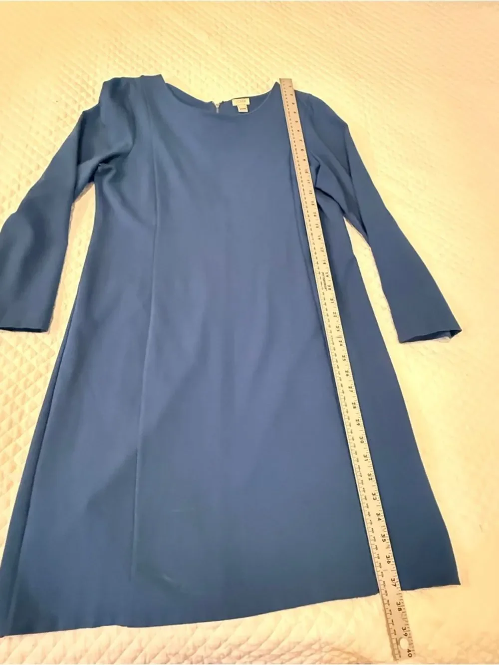 J. Crew Royal Blue Shift Dress Women's Large